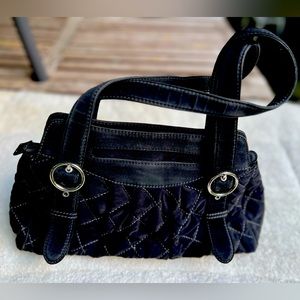 Vera Bradley Microfiber Quilted Shoulder Bag